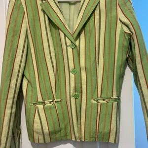 Nice linen green and lime blazer